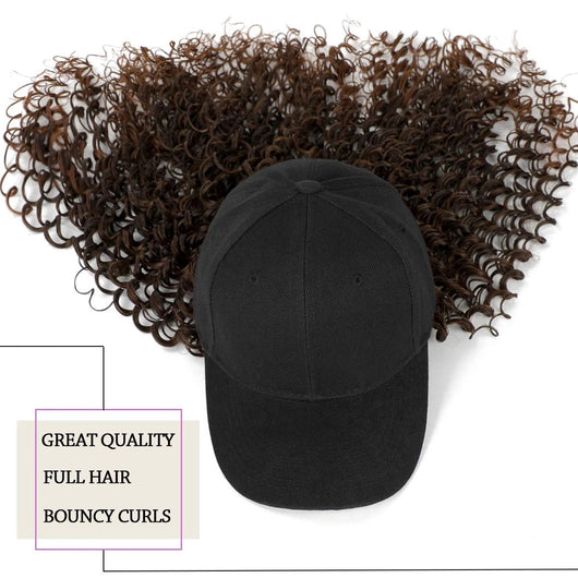 Complemento de Moda Natural con Gorro y Peluca para Mujer - Image 4
