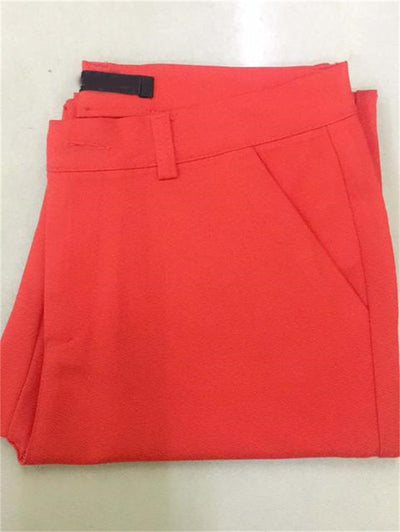 Pantalones de Oficina Talla Grande para Mujer - Corte Lápiz Formal - Image 10