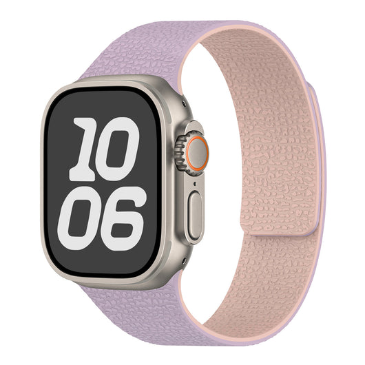 Correa Magnética para iWatch S10 Patrón Litchi Silicona Suave - Image 16