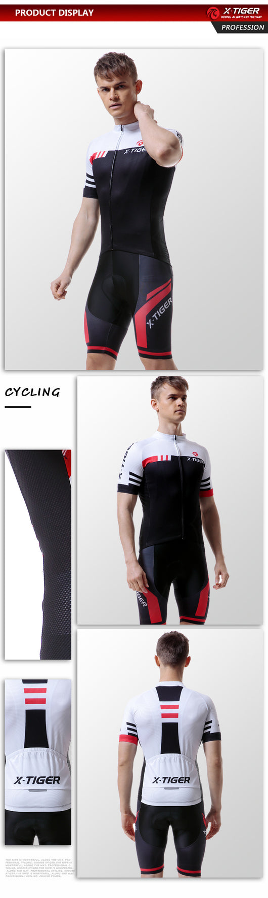 Ropa de Ciclismo Profesional para Deportes al Aire Libre - Image 13