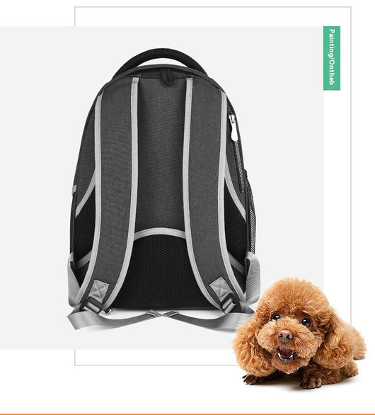 Mochila Transportadora Espacial para Mascotas - Transpirable y Portátil - Image 14