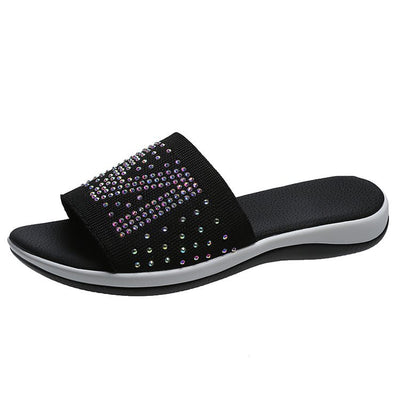 Pantuflas Plataforma Ligeras con Letras Brillantes Hot Diamond - Image 6