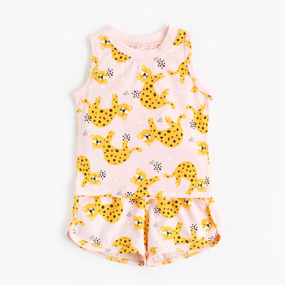 Conjunto de Shorts y Camiseta de Algodón para Niños y Niñas - Image 3