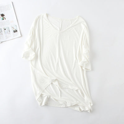 Playera Modal Manga Murciélago Mujer - Corte Moderno - Image 3