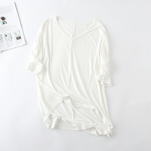 Playera Modal Manga Murciélago Mujer - Corte Moderno - Image 3