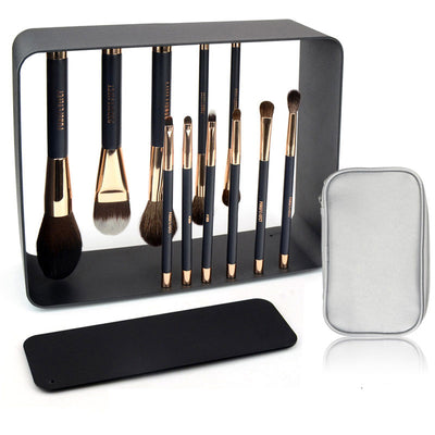 Set de Brochas de Maquillaje con Imán y Pelo Natural - Image 8