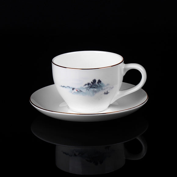 Juego de Vajilla de Porcelana Ósea Premium para el Hogar