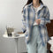 Blusa Suelta Retro de Moda Casual para Mujer