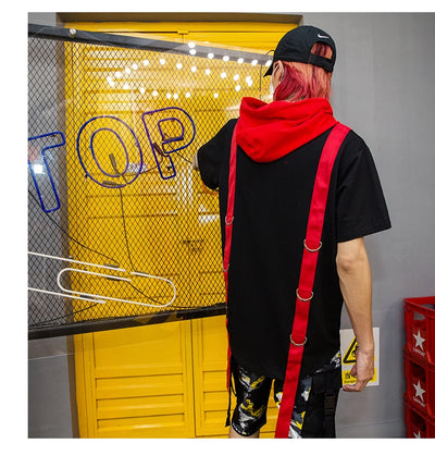 Camiseta Hip-Hop Oversize con Manga Cinco Puntos - Image 15