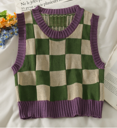 Cardigan Holgado Estilo Universitario para Mujer - Image 74