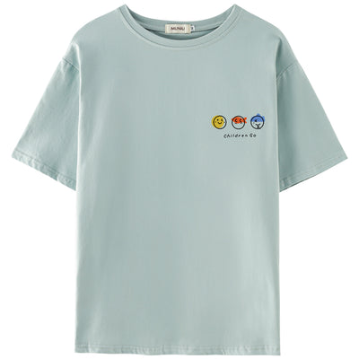 Playera Casual de Algodón con Estampado para Mujer - Verano - Image 14