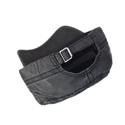 Gorra de Algodón Lavado Puro Color Liso para Hombre - Protección Solar Outdoor - Image 11