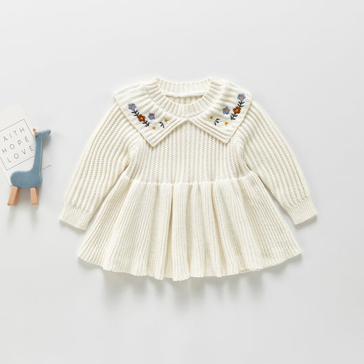 Falda Tejida Primavera Otoño para Niñas - Image 16