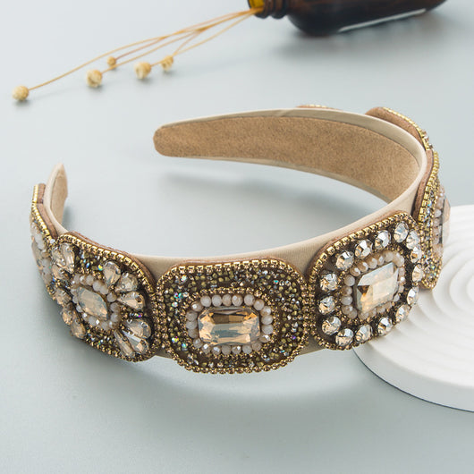Diadema Cristal Barroco Brillante Fashion - Image 8