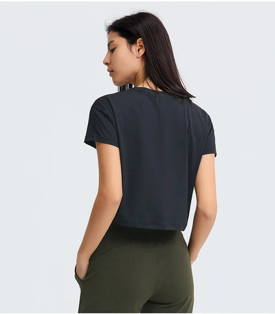 Top Deportivo Mujer Primavera Cuello Redondo Manga Corta Transpirable - Image 61