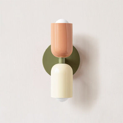 Lámpara de Pared Doble Estilo Vintage Crema para Dormitorio y Habitación Infantil - Image 6