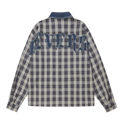 Camisa Manga Larga con Parches Bordados para Hombre - Image 3