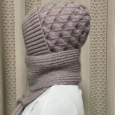 Gorro Tejido de Terciopelo para Mujer - Diseño Viral Cálido y Elegante - Image 13