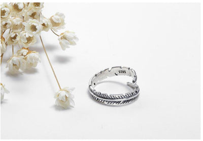 Anillo de Pluma Vintage - Image 7
