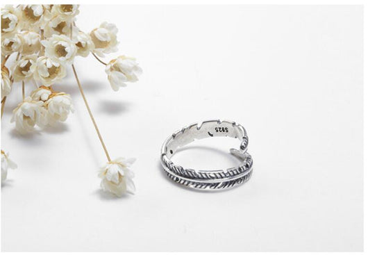 Anillo de Pluma Vintage - Image 7