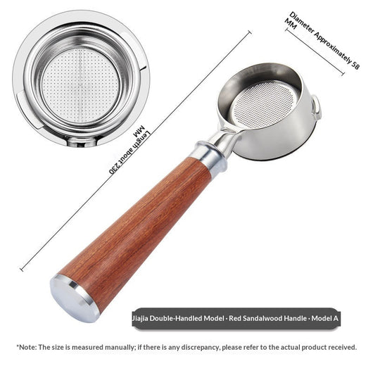 Portafiltro sin Fondo Estilo Italiano para Máquinas de Espresso - Image 19