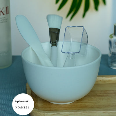Kit Profesional de Mascarilla Facial de Silicona con Brocha y Escala de Medición - Image 14