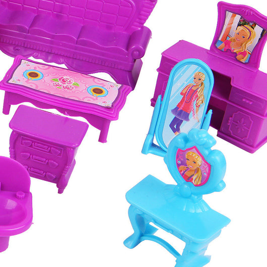 Casa de Juegos Infantil con Muebles y Decoración - Image 9