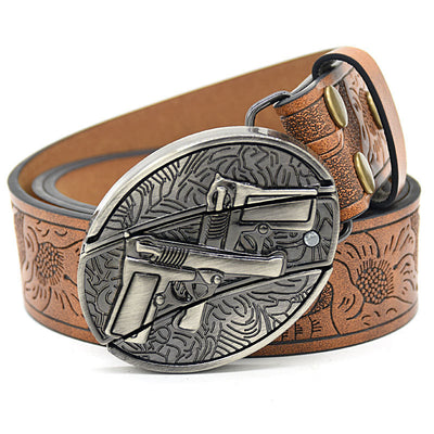 Cinturón de Cuero con Grabado Personalizado y Hebilla Suave - Image 14