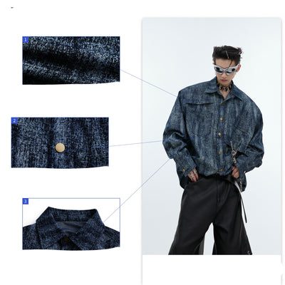 Camisa Retro Oversize de Manga Larga - Image 4
