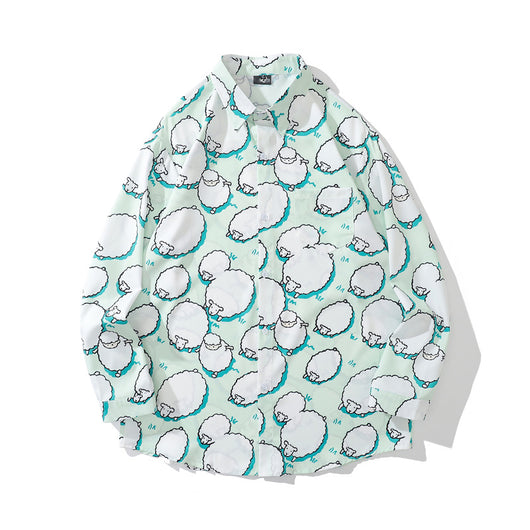 Camiseta Vintage Unisex con Estampado de Oveja Retro - Image 3