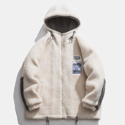 Abrigo de Invierno Acolchado con Forro de Lana de Cordero para Hombre - Image 2
