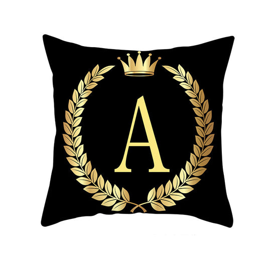Funda de Almohada Personalizable Piel de Durazno Gold Crown