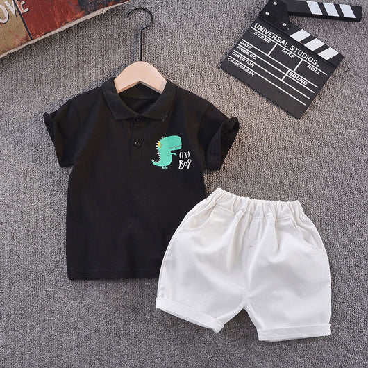 Conjunto de Dos Piezas con Camiseta de Dinosaurio para Niño - Image 6