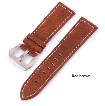 Correa de Reloj en Cuero Gamuza Premium Costura Artesanal Gruesa - Image 7