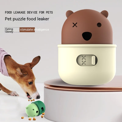 Juguete Interactivo Dispensador de Alimento para Perros y Gatos - Pelota de Goma Natural - Image 5