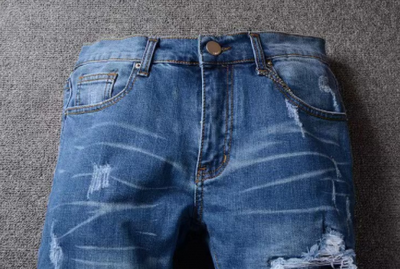 Pantalones Vaqueros Slim Corte Europeo para Hombre - Image 5