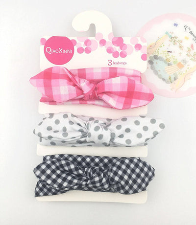 Set de 3 Diademas Infantiles con Moños Estampados - Image 8