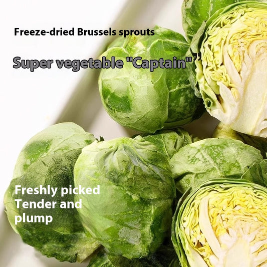 Snacks de Brócoli de Bruselas Liofilizados para Perros