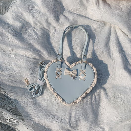 Bolsa Bandolera Corazón Anudado Love - Diseño Cruzado para Mujer - Image 7