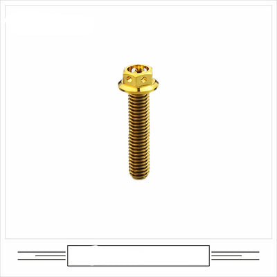 Tornillo de Cabeza Brida Titanio Aleación para Motos Modificadas - Image 9