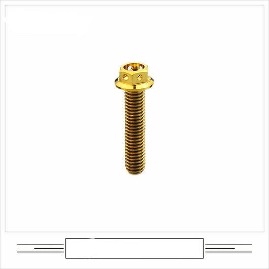 Tornillo de Cabeza Brida Titanio Aleación para Motos Modificadas - Image 9