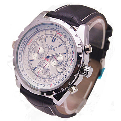 Reloj Automático Jaragar para Hombre - Elegancia Mecánica - Image 4