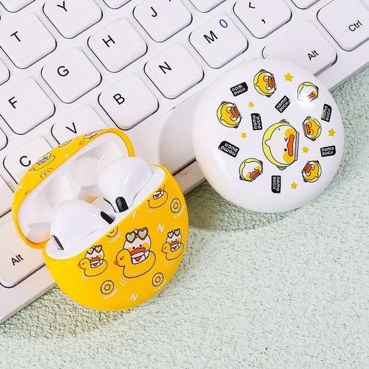 Auriculares Bluetooth Inalámbricos con Diseño Cartoon