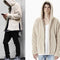 Sudadera Hoodie de Cordero FOG Oversized para Hombre - Abrigo Cálido Primavera Europa
