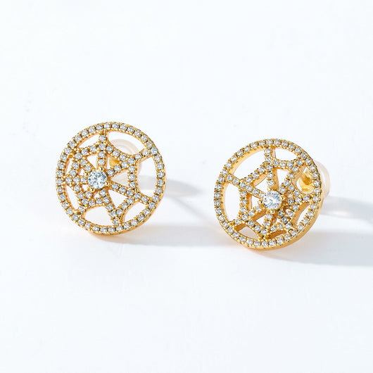 Aretes de Telaraña Retro con Personalidad Exagerada - Image 5
