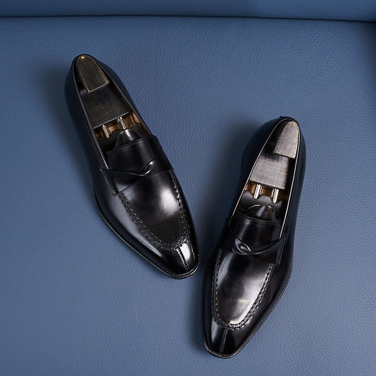Zapatos de Cuero Genuino para Hombre Estilo Europeo y Británico - Image 26