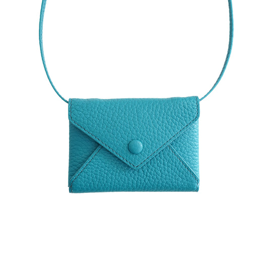 Bolso Bandolera Minimalista de Cuero Genuino - Cartera Sobre Compacta - Image 12