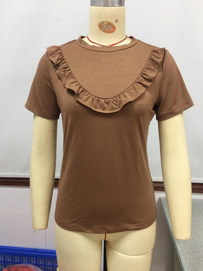 Playera de Verano con Recortes y Mangas Cortas - Image 13