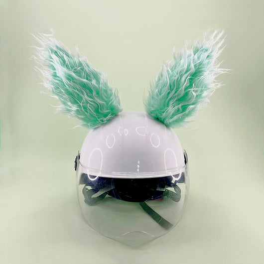 Casco Eléctrico para Bicicleta con Orejas de Hada Adorables