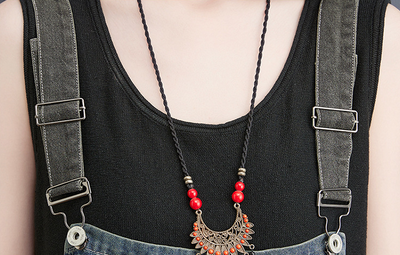 Overol Denim Talle Alto Holgado para Mujer Talla Grande - Image 11